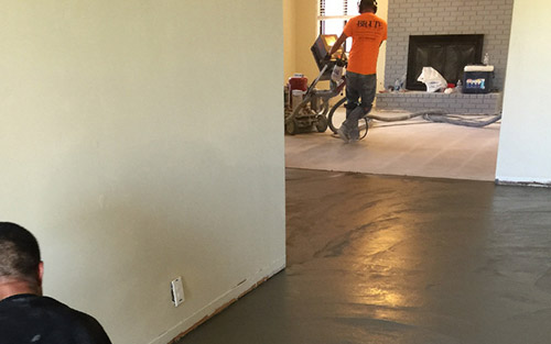Residential Epoxy Flooring Prep