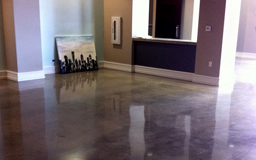 Art Gallery Polished Flooring