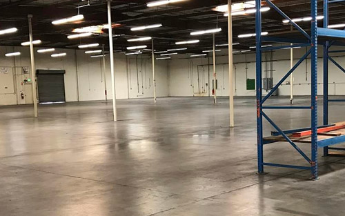 Industrial Warehouse Polished Flooring